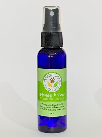 Veterinary Stress and Fear Essential Oil Spray 2oz