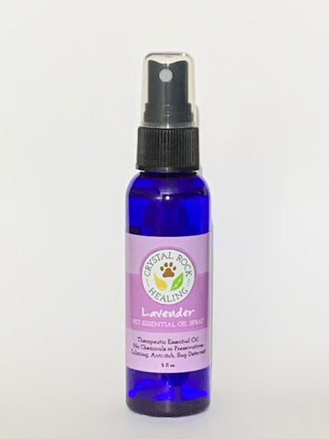 Veterinary Lavender Essential Oil Spray 2oz