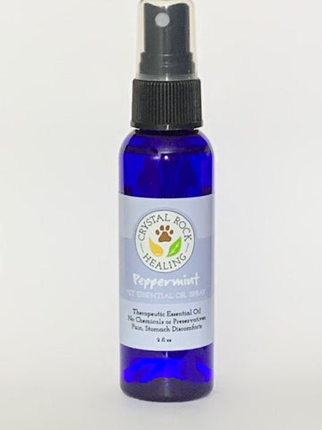 Veterinary Peppermint Essential Oil Spray 2oz